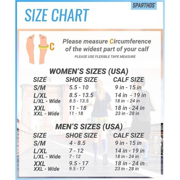 Compression Socks (20-30mmHg) - Knee High Sock for Sport, Running, Travel - Picture 5 of 7